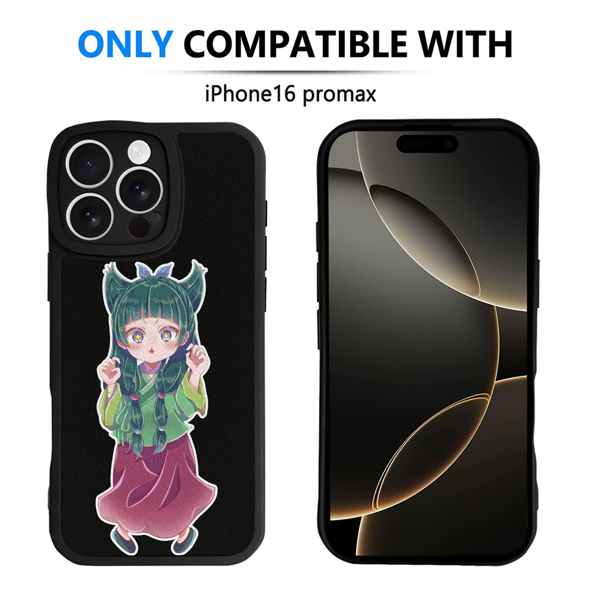 薬屋のひとりごと The Apothecary Diaries 【iPhone 16シリーズ対応】シリコンスマホケース（レザー調） 材質：シリコン